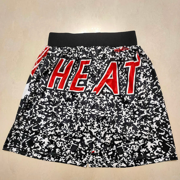 Heat MitchellNessMN Team Logo Shorts