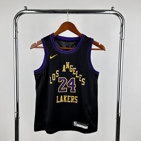 Kids 24 Season Lakers City Edition 24  Kobe