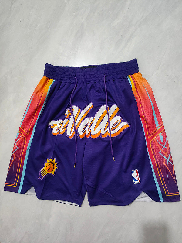 Suns Purple 24  Season City Edition Pocket Shorts