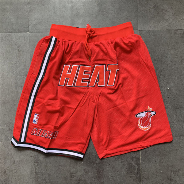 Heat JUST DON Vintage Red shorts