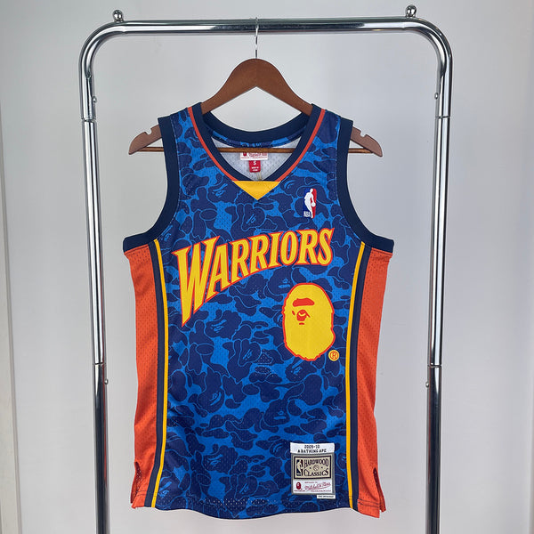 BAPE × MN joint jersey Warriors Ape Head