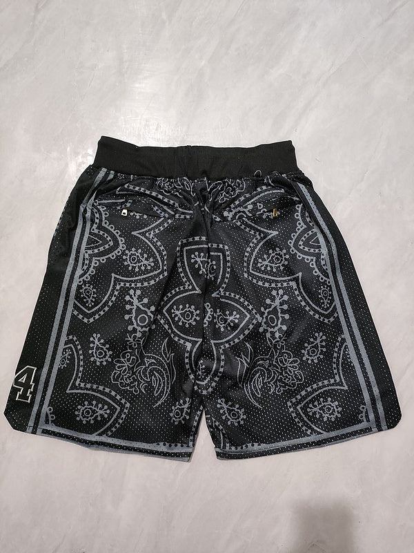 Lakers Mamba Flower Black Pocket Shorts