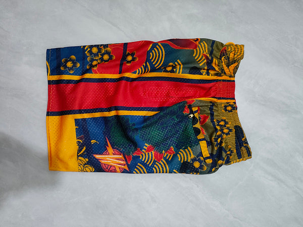 Warriors Blue Rabbit Pocket Shorts