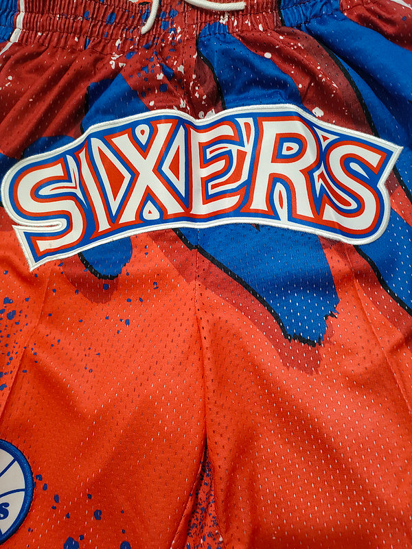 76ers Red Swinging Pocket Shorts