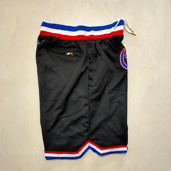 Clippers Black Pocket Shorts