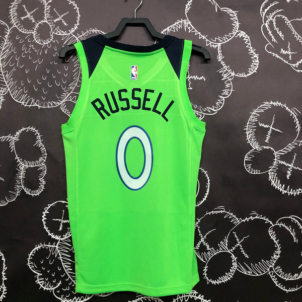 Timberwolves trapeze No. 0 Russell