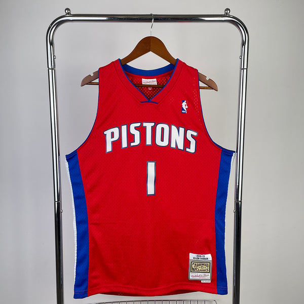 MN Fan Edition Hot Pressed Vintage Jersey The Pistons 2008-09 Sea