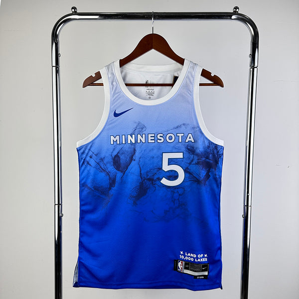 24 Season Timberwolves City Edition 5  Edwards