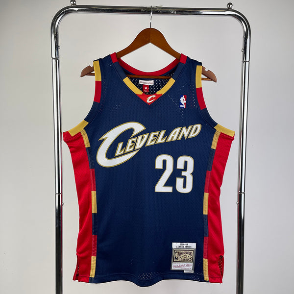 MN Heat Pressed Vintage Jersey SW Cavaliers 08-09 Navy Blue 23  James