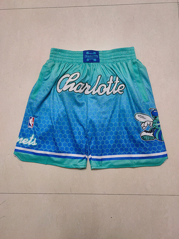 Hornets Blue City Edition Pocket Shorts