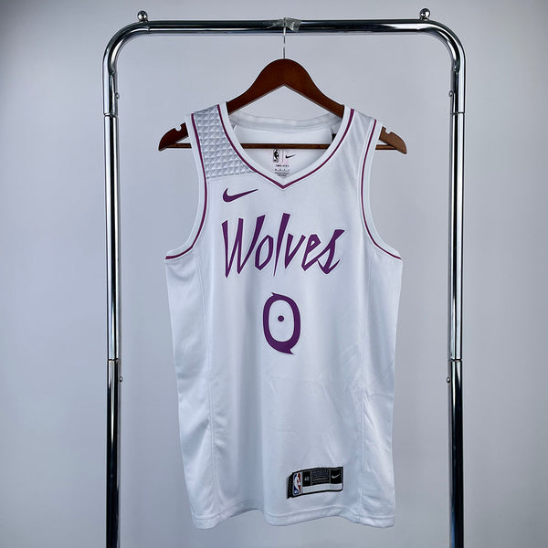 Timberwolves White Pink 0  Russell