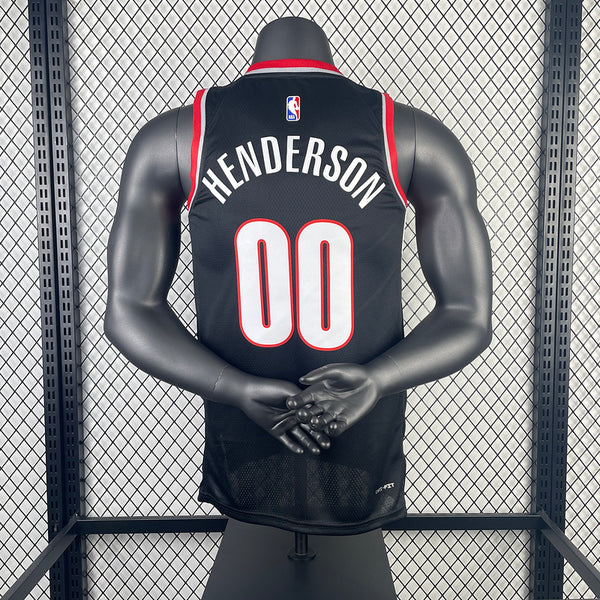23 Season Portland Blazers Black 00  Henderson