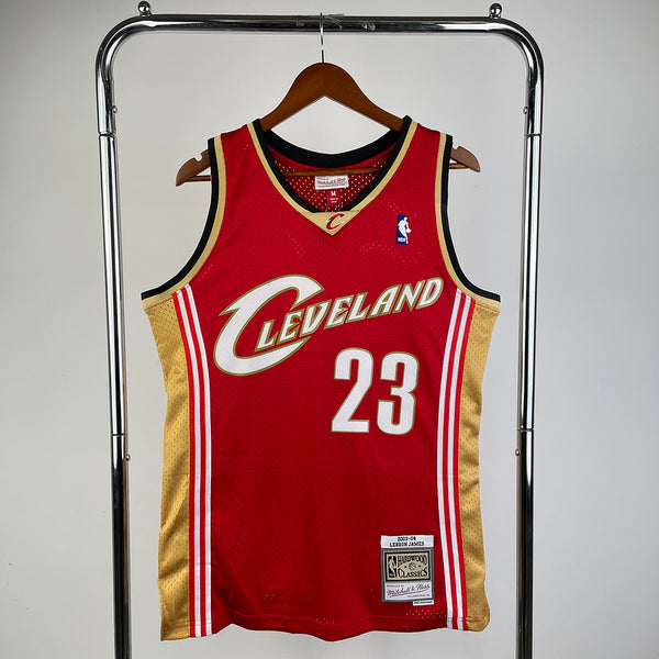 MN Heat Pressed Vintage Jersey SW Cavaliers 03-04 Season Red 23  James