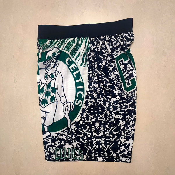 Celtics MitchellNessMN Team Logo Sports Shorts