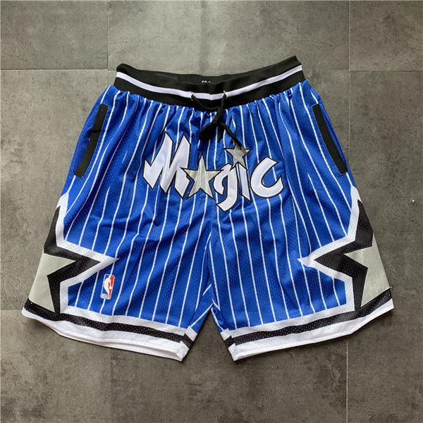 Magic JUST DON TROUSERS Vertical Stripe Blue Pants